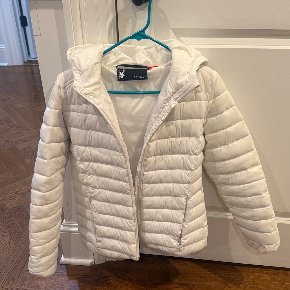 Spyder Snowy White Quilted Jacket